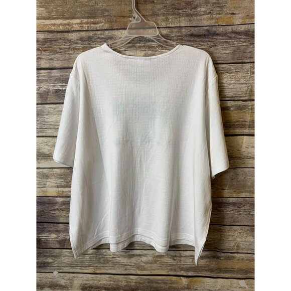 Sport Savvy Flatback Ribbed Wardrober 2X Aqua Sweater Lounge Set & Graphic‎ Tee - Picture 12 of 13